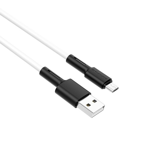 Borofone BX31 microUSB kabel, silikonski, 5A, 1m, Crna