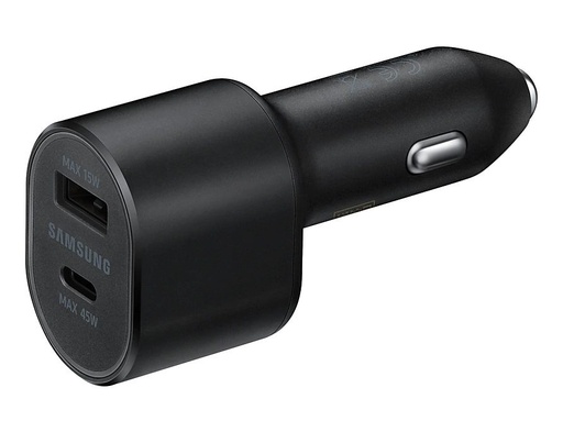 Samsung auto punjač 60W USB-C / USB-A USB-C s kabelom (Crna)