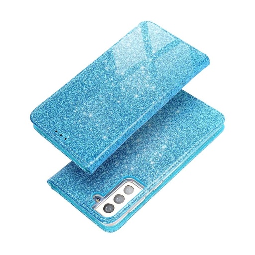 Samsung Galaxy A52 / A52 5G / A52s 5G Forcell Shining preklopna futrola (svijetao plava)