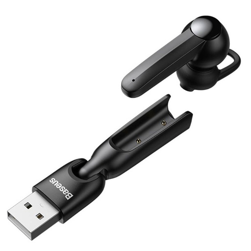 Baseus NGA05 bluetooth headset, BT 5.0, crna