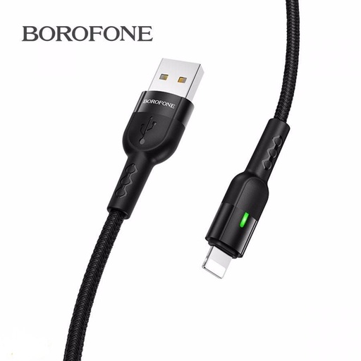 Borofone BU17 type-C kabel, 2.4A 1.2M, crna