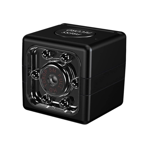 Mini Webcam / Spy Camera web kamera, FullHD 1080p 30fps, Windows, Linux, MacOS kompatibilan, USB, FX01, crna