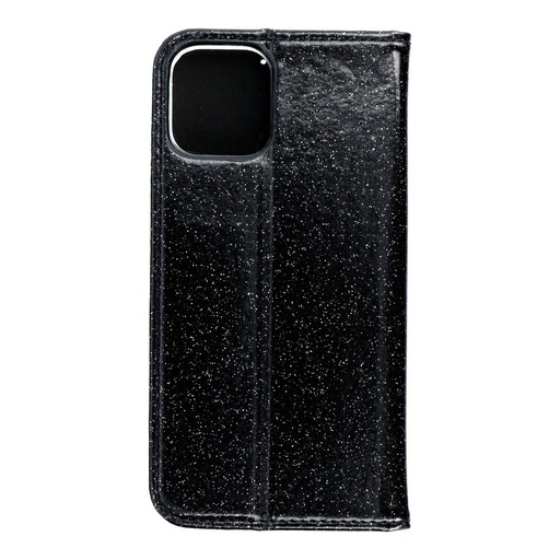Apple iPhone 12 Forcell Shining preklopna futrola (Crna)