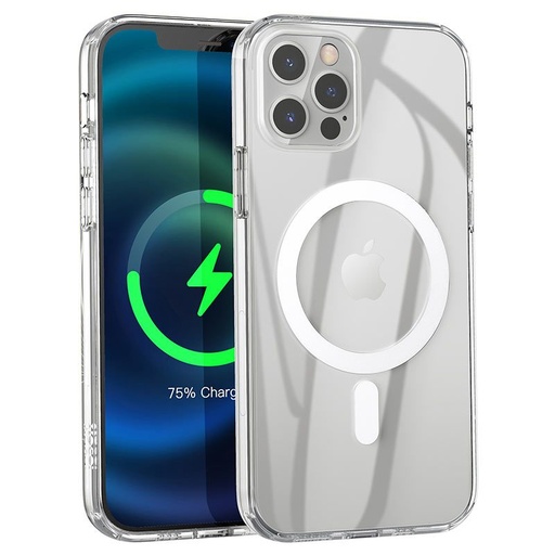 Apple iPhone 12/12 Pro Hoco Magsafe silikonski zaštitna maskica (Proziran)