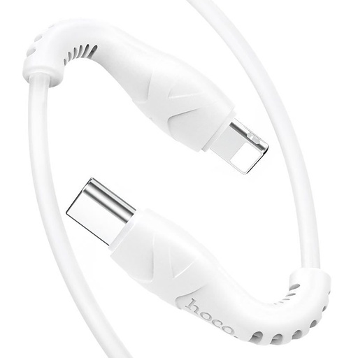 Hoco X55 lightning kabel (PD brzi punjač), 1M, 3A, 20W, bijela