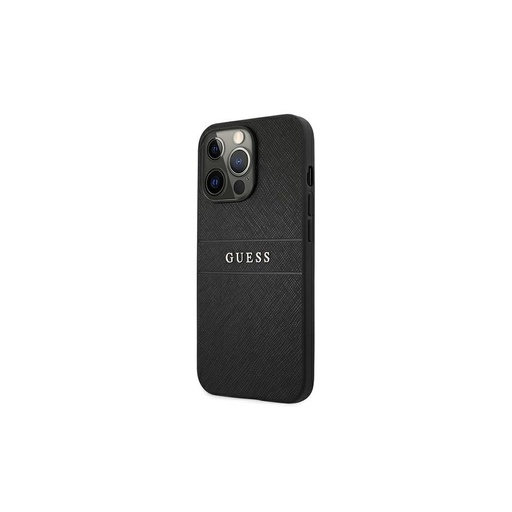 Apple iPhone 13 mini Guess PU Leather Saffiano futrola (Crna) - GUHCP13SPSASBBK