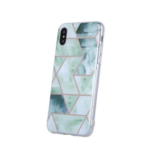 Apple iPhone 12 / iPhone 12 Pro geometric marmur zaštitna maskica (Zelena)