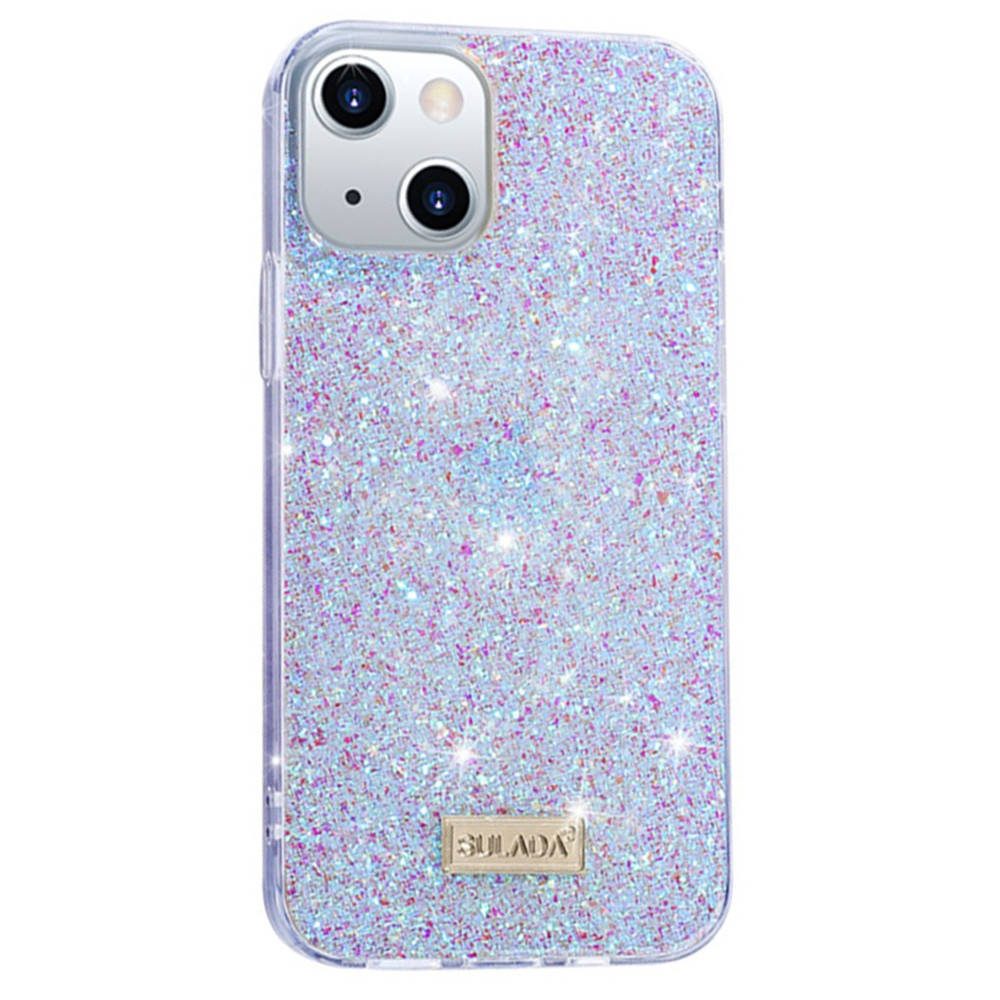 Apple iPhone 13 Sulada luminous glitter hátlap tok (Rózsaszín)