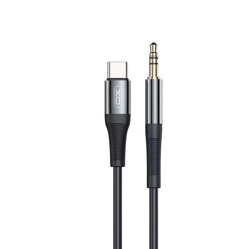 XO NB-R193B USB-C audio adapter (Crna) – USB-C–3.5 mm, 1 m