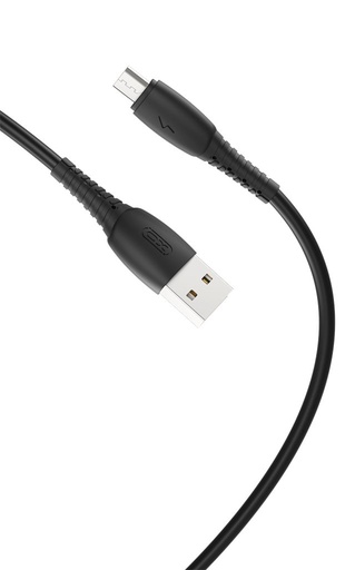 XO NB-P163 micro USB podatkovni kabel (Crna) – 1 m, 2.4A