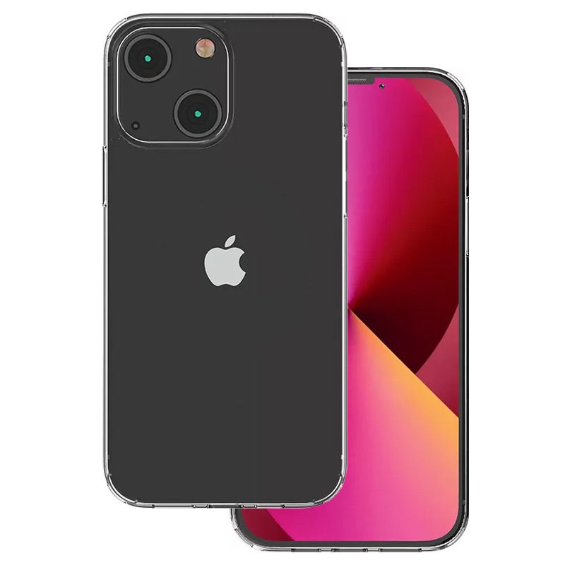 Apple iPhone 13 Mini akril hátlap tok (Átlátszó)