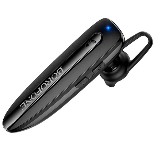 Borofone BC33 bluetooth headset, BT v5.0, 150 mAh baterija 12 sati poziv/glazba i 200 sat stanje pripravnosti vrijeme, crna
