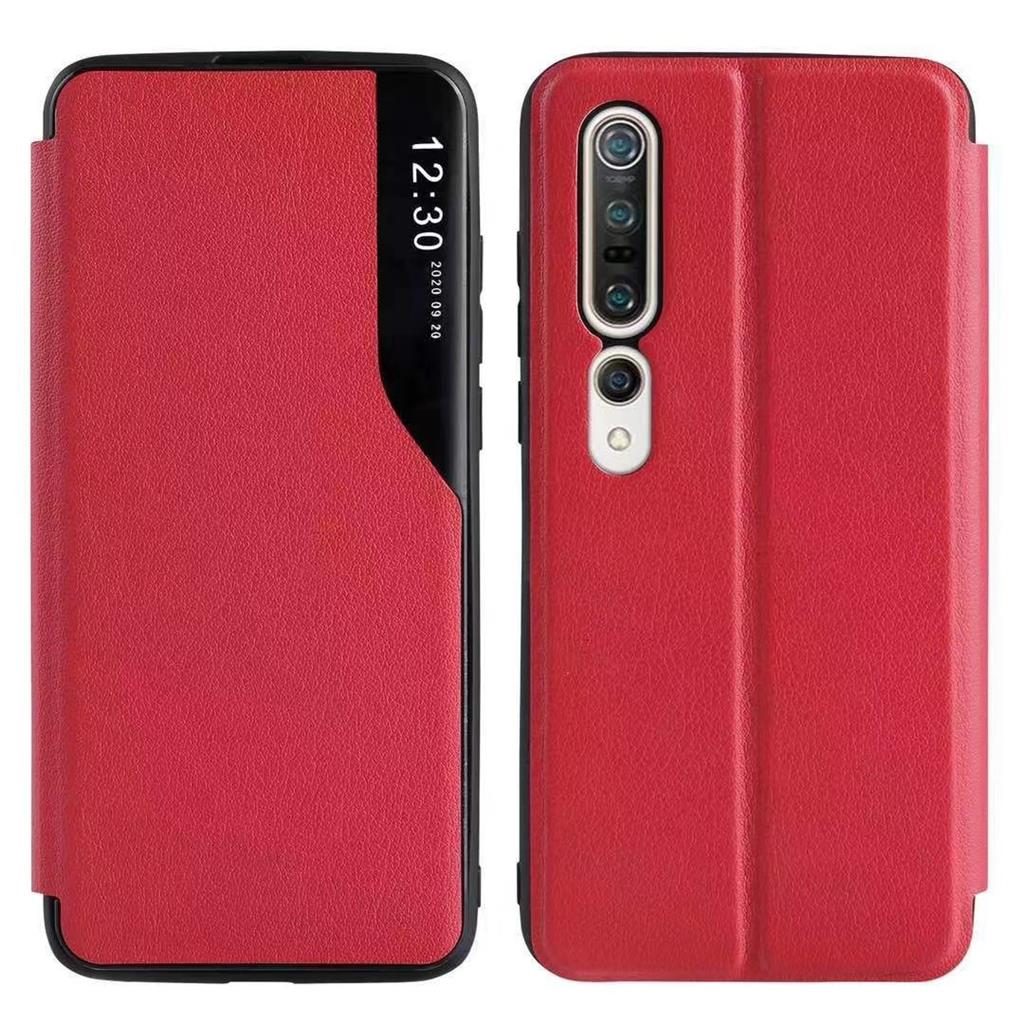 Samsung Galaxy A53 Smart view TPU notesz tok (Piros)