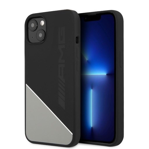 Apple iPhone 13 Mini AMG silikonski zaštitna maskica (crna/siva) - AMHCP13SWGDBK