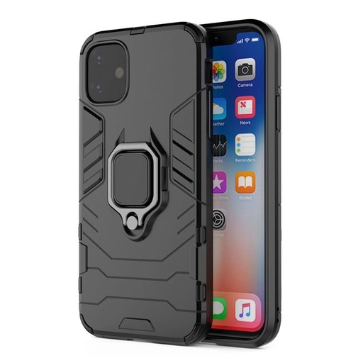 Samsung Galaxy S22 ring armor otporan na udarce zaštitna maskica (Crna)