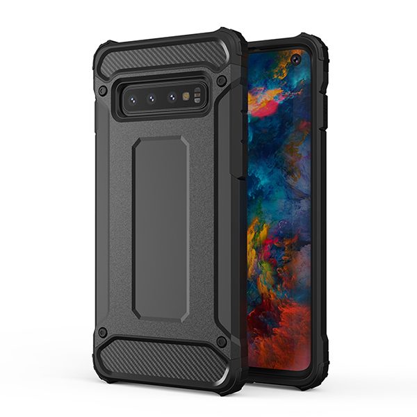 Apple iPhone 7 / iPhone 8 / iPhone SE 2020 / iPhone SE 2022 armor ütésálló hátlap tok (Fekete )