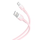 XO NB212 USB-C adatkábel (Rózsaszín) – 2.1A