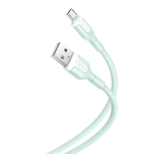 XO NB212 micro USB podatkovni kabel (Zelena) – 2.1A