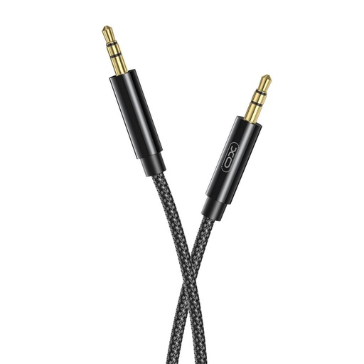 XO NB-R211C 3.5 mm–3.5 mm audio kabel (Crna)