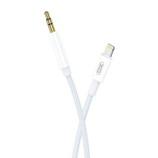 XO NB-R211A Lightning–3.5 mm audio kabel (Bijela–Plava)