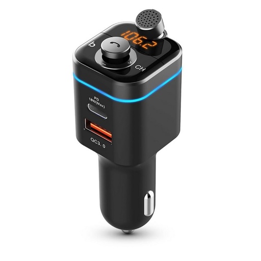Tech Protect C72 PRO FM transmitter, crna