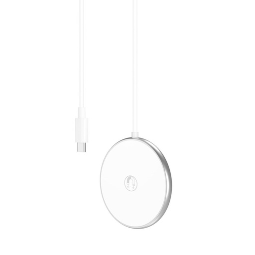 XO CX008 Magsafe kompatibilan bežični punjač (max 15W), bijela