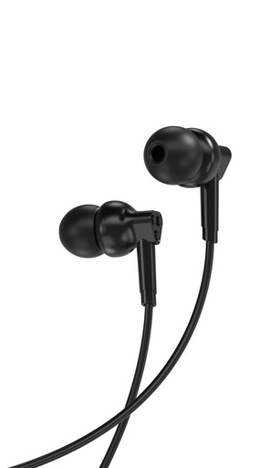 XO EP33 žičani slušalice, s mikrofonom, 3,5mm Jack s priključkom, crna