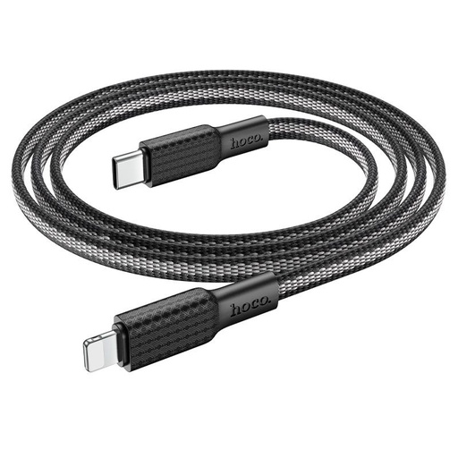 Hoco X69 lightning kabel (PD brzi punjač), crno-bijela