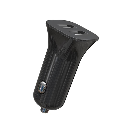 XO CC31 auto punjač (2xUSB port), crna