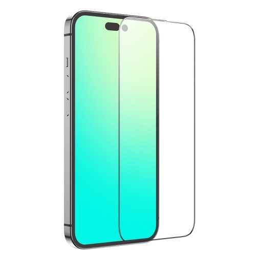 Apple iPhone 13 Pro Max / 14 Plus (6,7) Hoco full screen silk zaštitno staklo potpuni za zaslon, crna