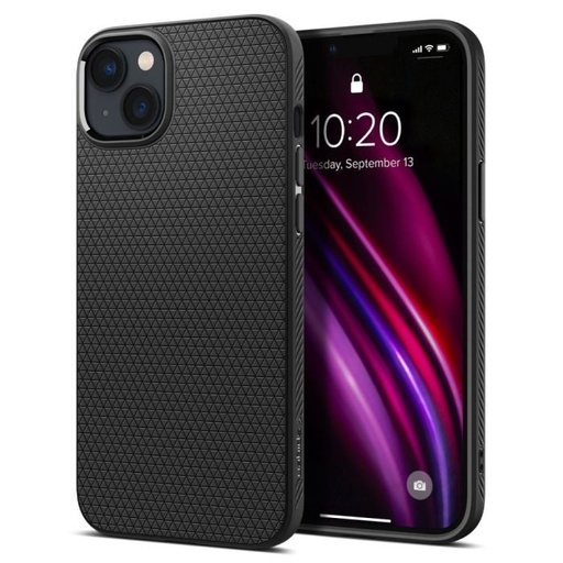 Apple iPhone 14 Spigen liquid air premium zaštitna maskica (Mat Crna)