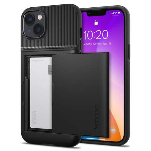 Apple iPhone 14 Spigen slim armor CS otporan na udarce zaštitna maskica (Crna)