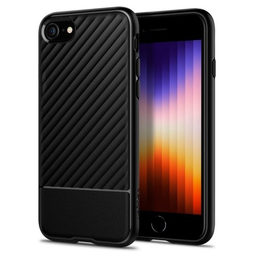 Apple iPhone 7/8/SE 2020/SE 2022 Spigen core armor premium zaštitna maskica (mat crna)