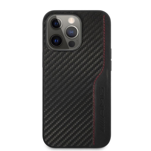 Apple iPhone 14 Pro Max AMG karbon s uzorkom silikonski zaštitna maskica (Crna)