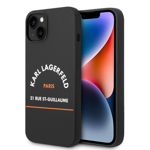 Apple iPhone 14 Plus Karl Lagerfeld Rue St Guillaume futrola (Crna) – KLHCP14MSRSGHLK