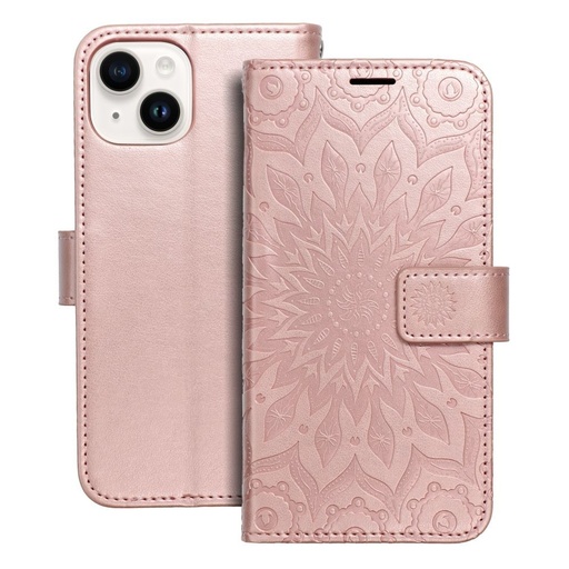 Apple iPhone 14 Forcell MEZZO preklopni futrola (Rosegold)