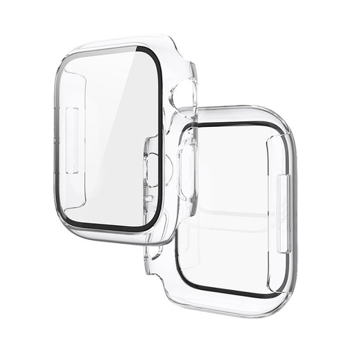 Apple Watch 7/Watch 8 41mm Hoco WS3 Shadow futrola ugrađen sa zaštitnim staklom (Proziran)