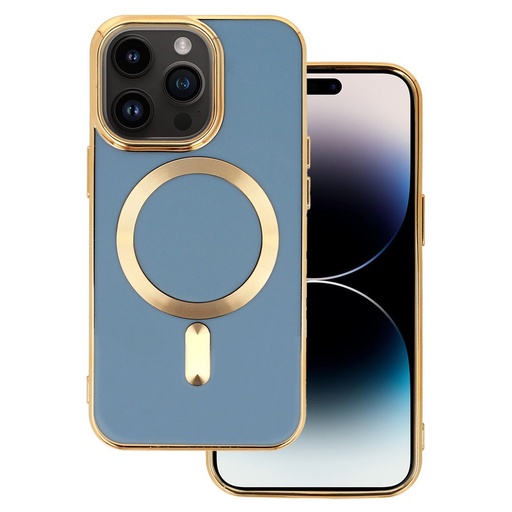 Apple iPhone 14 Beauty magsafe zaštitna maskica (Plava)