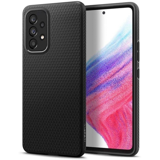 Samsung Galaxy A53 5G Spigen liquid air premium zaštitna maskica (Crna)