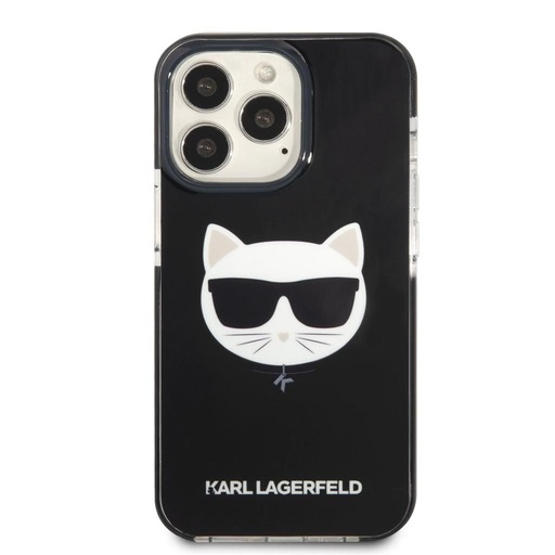 Apple iPhone 13 Pro Karl Lagerfeld TPE Choupette Head futrola (Crna) – KLHCP13LTPECK