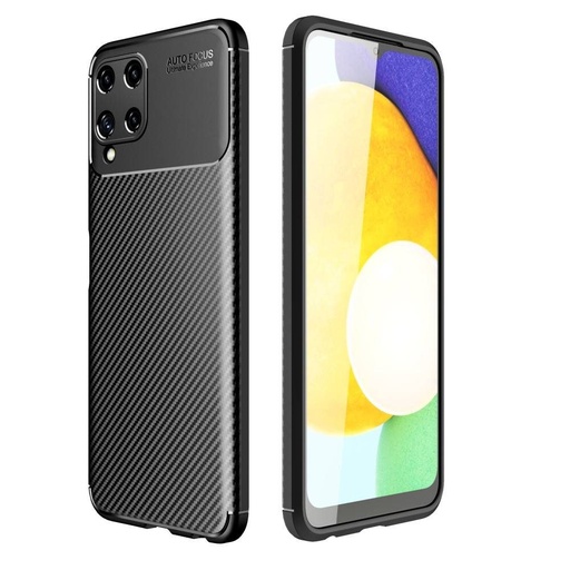 Samsung Galaxy A54 5G carbon fiber silikonski zaštitna maskica (Crna)