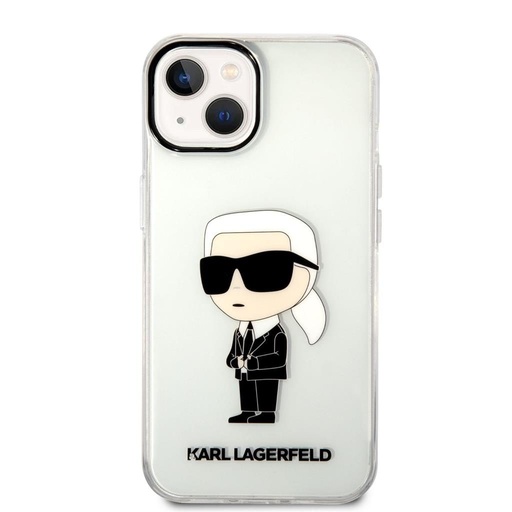 Apple iPhone 14 Karl Lagerfeld IML Ikoničan NFT futrola (Proziran) – KLHCP14SHNIKTCT