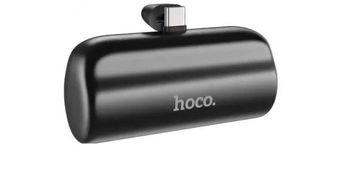 HOCO J106 5000 mAh kapaciteta kompaktan powerbank, type-c s priključkom, s osloncem crna
