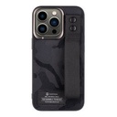 Apple iPhone 14 Pro Tactical camo troop hátlap tok (Fekete)