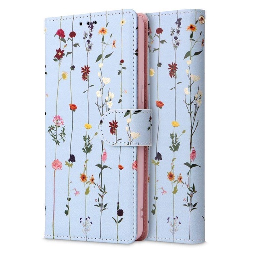 Samsung Galaxy A53 5G Tech Protect Wallet Garden preklopna futrola (Plava)