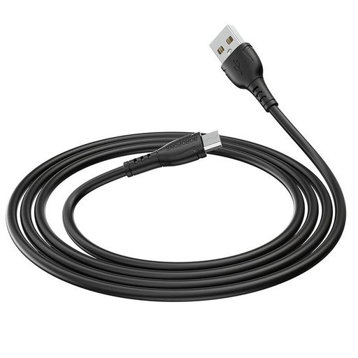 Borofone BX51 microUSB kabel, 1M, 3A, crna