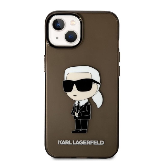 Apple iPhone 14 Plus Karl Lagerfeld IML Ikoničan NFT futrola (Crna) – KLHCP14MHNIKTCK