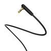 Borofone BL4 AUX kabel, L oblika, crna