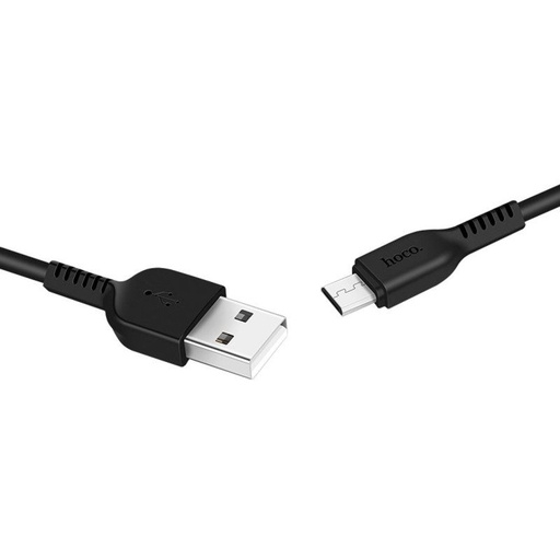 Hoco X20 microUSB kabel, 2A, 3m, crna