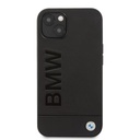 Apple iPhone 14 Plus BMW Leather Hot Stamp tok (Fekete) - BMHCP14MSLLBK